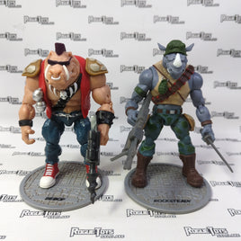 Playmates Teenage Mutant Ninja Turtles Classic Collection Bebop & Rocksteady Set of 2 figures