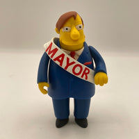 Playmates The Simpsons Mayor Quimby Town Hall Playset (Complete, Tested/Works)