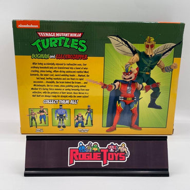 NECA Reel Toys Nickelodeon Teenage Mutant Ninja Turtles Bugman and Electrozapper - Rogue Toys