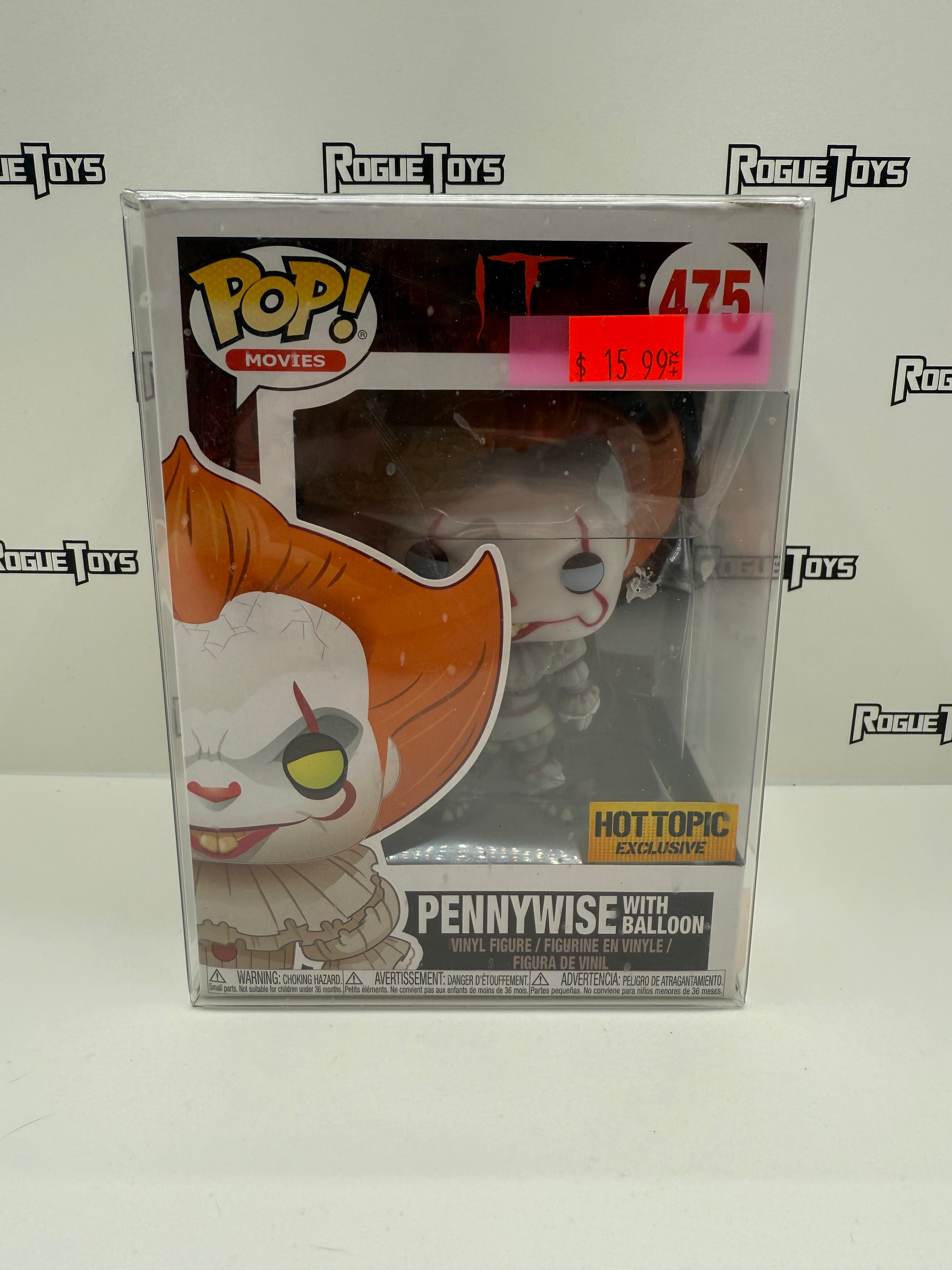 Funko POP! Movies It Pennywise with Balloon (Hot Topic Exclusive