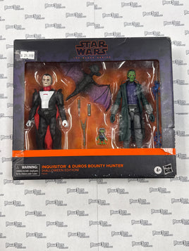 Star Wars: The Black Series Inquisitor & Duros Bounty Hunter (Halloween Edition) action figure 2-pack by Hasbro