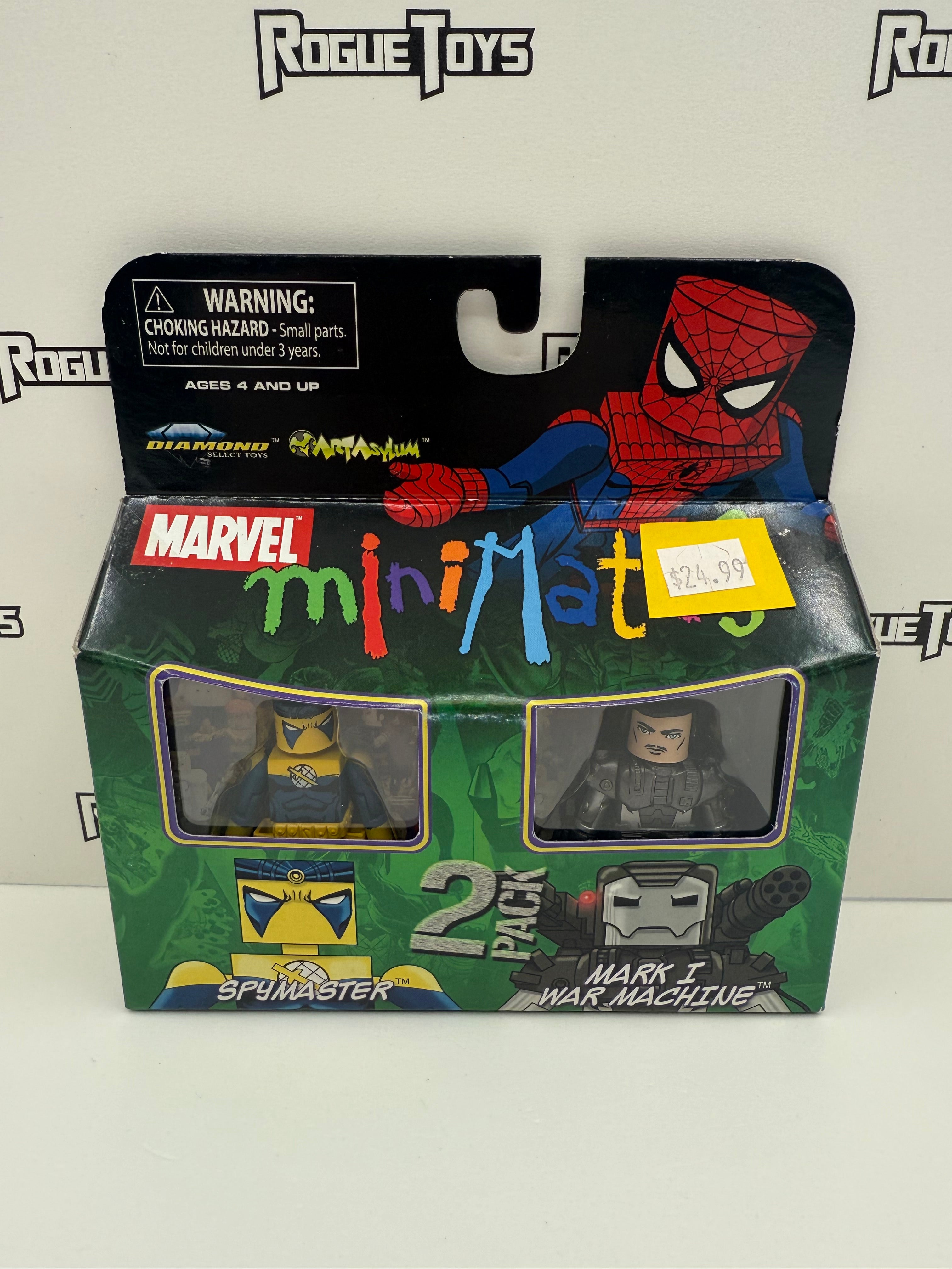 Diamond Select Toys Marvel Minimates 2-Pack Spymaster & Mark I War