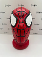 Ceramic Hand-Painted Marvel Spider-Man Head Bank (Red Base)