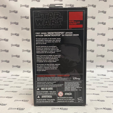 Hasbro Star Wars The Black Series First Order Snowtrooper Officer (Toys “R” Us Exclusive) - Rogue Toys