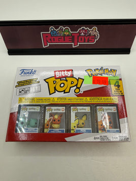 Funko Bitty POP! Pokémon 4-Pack Bulbasaur / Flareon / Pichu / Charizard