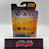 Hasbro Star Wars Micro Vehicles TIE-Fighter & A-Wing w/ Pilots