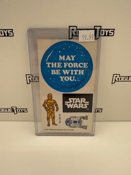 Star Wars Early Bird Certificate Sticker Sheet