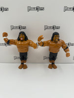 Hasbro WWF Series 10 Samu of the Headshrinkers with Samu Shocker! & Fatu of the Headshrinkers with Fatu Flattener!