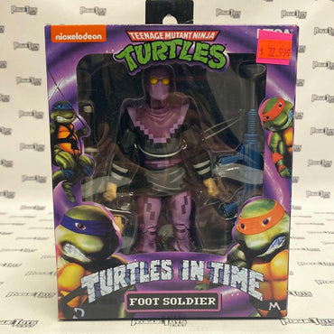 NECA Nickelodeon Teenage Mutant Ninja Turtles Turtles in Time Foot Soldier - Rogue Toys