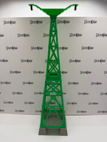 MEGO Comic Action Heroes Collapsing Tower with Invisible Airplane Plus Activator and Wonder Woman