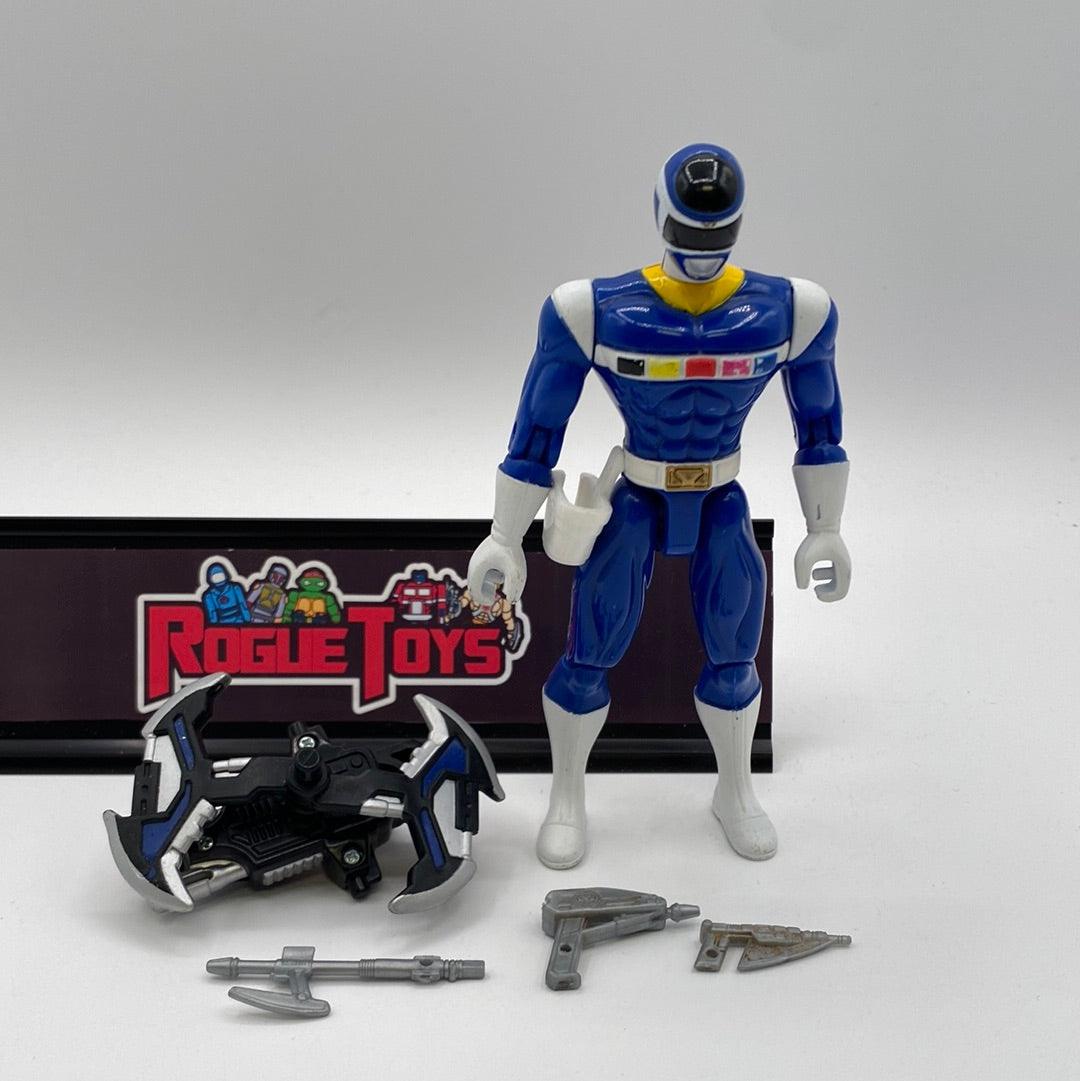Figurine vintage Bandai Power Rangers dans l'espace 1997 Lightstar Blue Figurine vintage Bandai Power Rangers dans l'espace 1997 Lightstar Blue