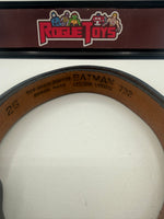 Vintage Batman Cowhide Belt w/ Brass Buckle