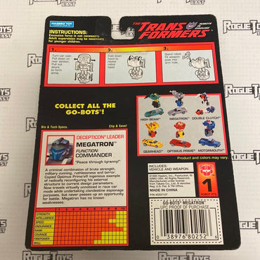 Hasbro Transformers G2 Go-Bots Megatron - Rogue Toys