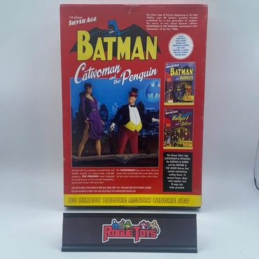 DC Direct The Classic Silver Age Batman Catwoman and the Penguin Deluxe Action Figure Set - Rogue Toys