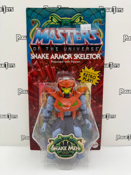 Mattel Masters of the Universe (MOTU) Snake Men Retro Style Snake Armor Skeletor