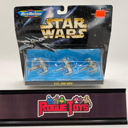 Galoob Micro Machines Star Wars XIII Star Wars Red Squadron X-Wing (Battle-Damaged) | Blue Squadron X-Wing (Battle-Damaged) | Green Squadron X-Wing (Battle Damaged) - Rogue Toys