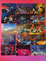 Milton Bradley Transformers action cards