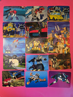 Milton Bradley Transformers action cards