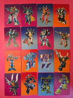 Milton Bradley Transformers action cards