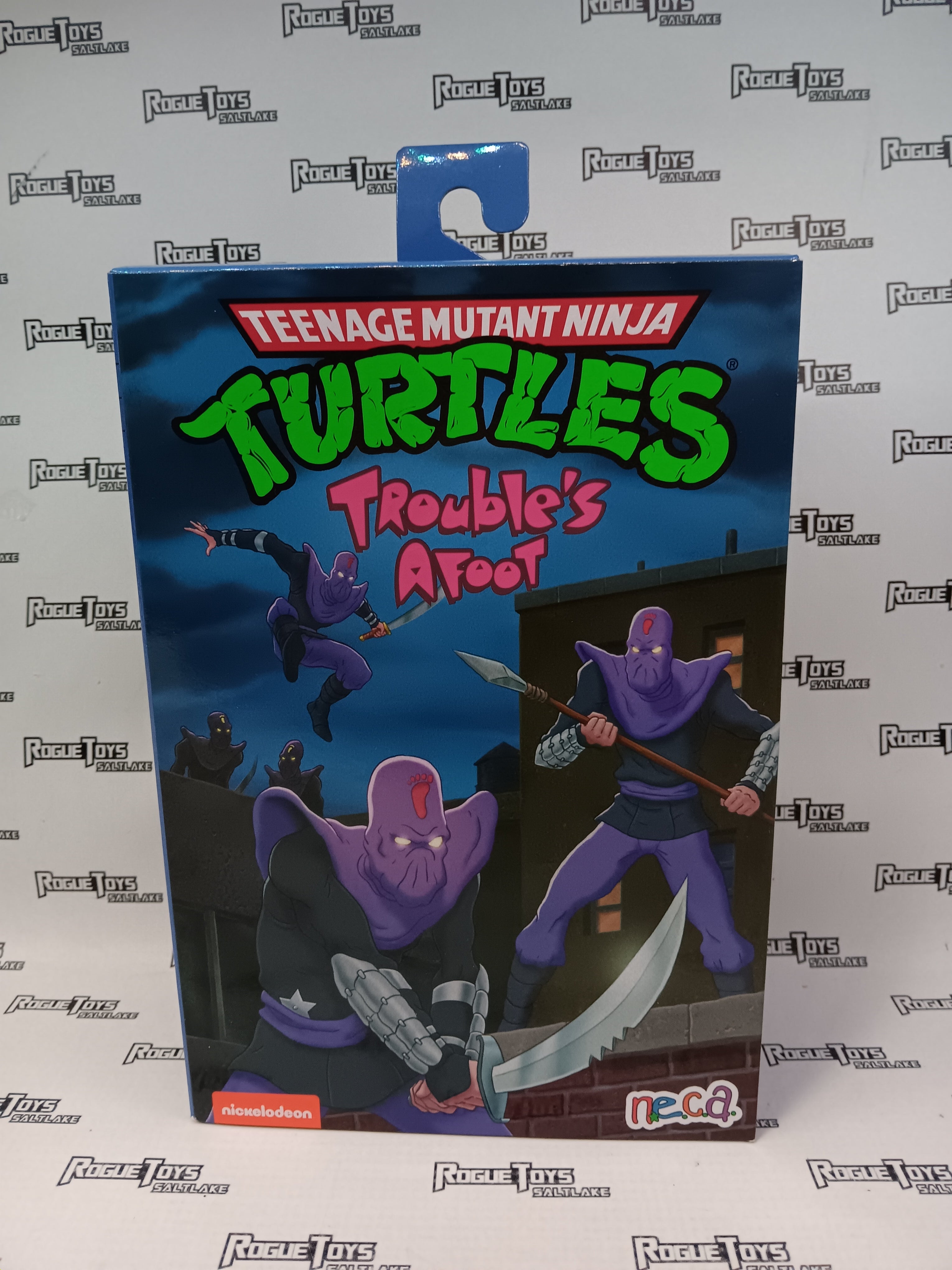 Neca Teenage Mutant Ninja Turtles Foot Soldier (Cartoon)| Rogue Toys