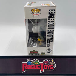 Funko POP! Animation Peanuts Beagle Scout Snoopy with Woodstock (Funko.com Exclusive) - Rogue Toys