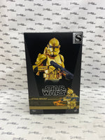 Hot Toys MMS735 Star Wars Clone Trooper Gold Chrome Version Sideshow Exclusive