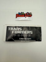 Hasbro Transformers Prime Deluxe Class Decepticon Vehicon