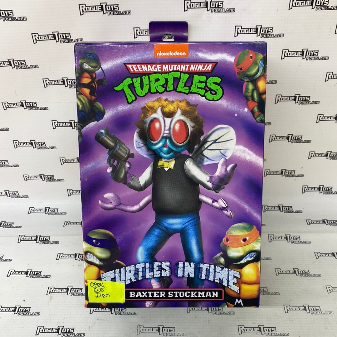 NECA TMNT Turtles in Time Baxter Stockman (Open Box)