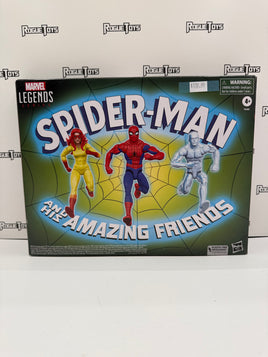 Hasbro Marvel Legends Spider-Man and His Amazing Friends Marvel’s Firestar & Ms. Lion /// Spider-Man /// Iceman