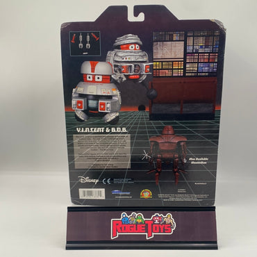 Diamond Select The Black Hole V.I.N.CENT & B.O.B. Collector’s Action Figures with Accessories and Diorama