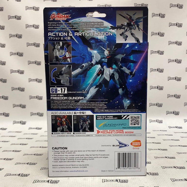 Bandai Gundam Universe Mobile Suit Gundam Seed ZGMF-X10R Freedom Gundam