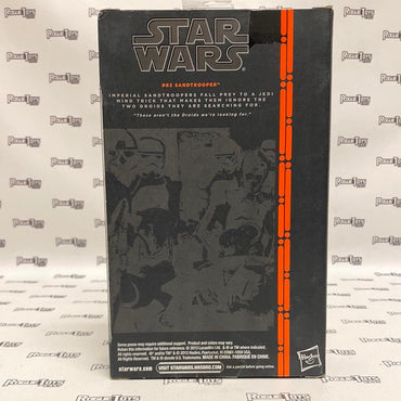 Hasbro Star Wars The Black Series Orange Line #03 Sandtrooper