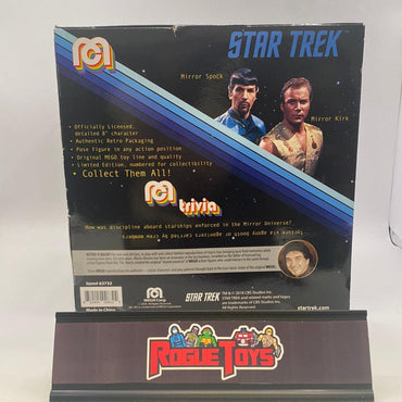 Mego Star Trek Mirror Spock & Mirror Kirk Limited Edition Action Figures - Rogue Toys
