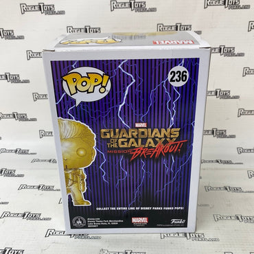 Funko POP! Guardians of the Galaxy Mission Breakout The Collectir #236 Disney Parks Exclusive