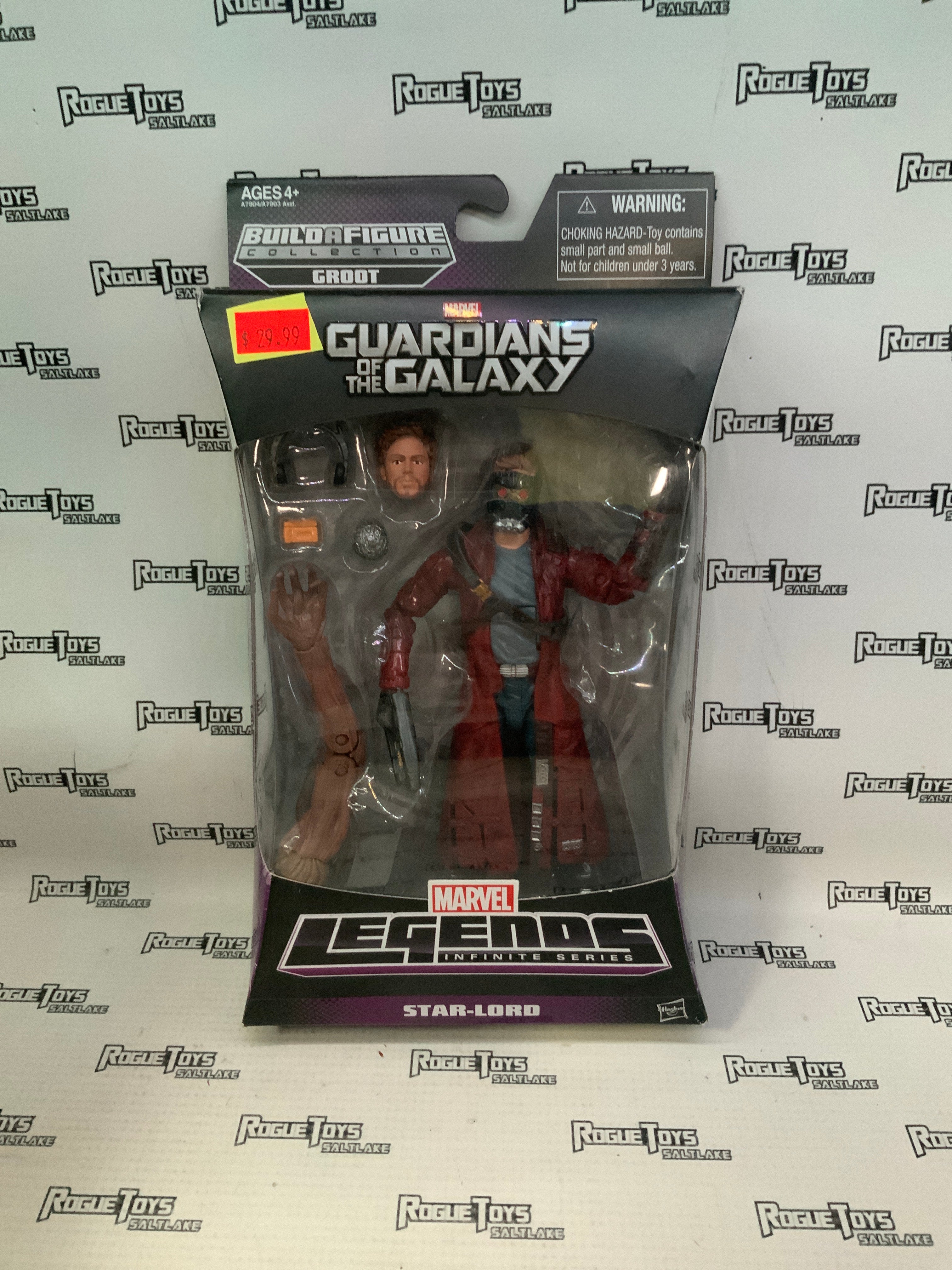Hasbro Marvel Legends Star-Lord (Groot BAF)| Rogue Toys