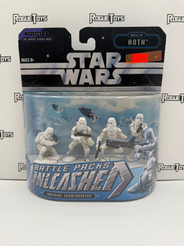 Hasbro Star Wars Episode V: The Empire Strikes Back Battle Packs Unleashed Battle of Hoth Imperial Snowtroopers