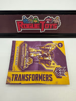 Hasbro Transformers Cyberverse Warrior Class Bumblebee Cyberverse Adventures Decepticon Starscream (Cybertronian Mode Starseeker Missile)