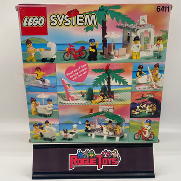 Lego System Paradisa 6411 Sand Dollar Cafe (Opened Box, Complete w/ Instructions)