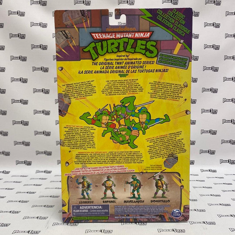 Spin Master Teenage Mutant Ninja Turtles Classic Collection Michelangelo - Rogue Toys