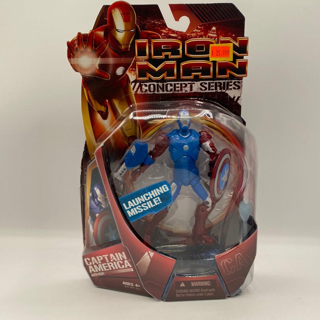 Hasbro Marvel Iron Man Concept Series Captain America Armor - Rogue Toys