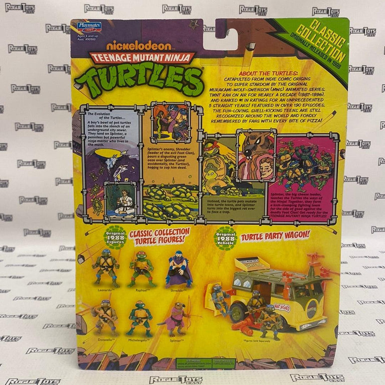 Playmates Teenage Mutant Ninja Turtles Classic Collection Raphael - Rogue Toys
