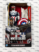 Captain America (Sam Wilson) action figure from Hasbro's Titan Hero Series