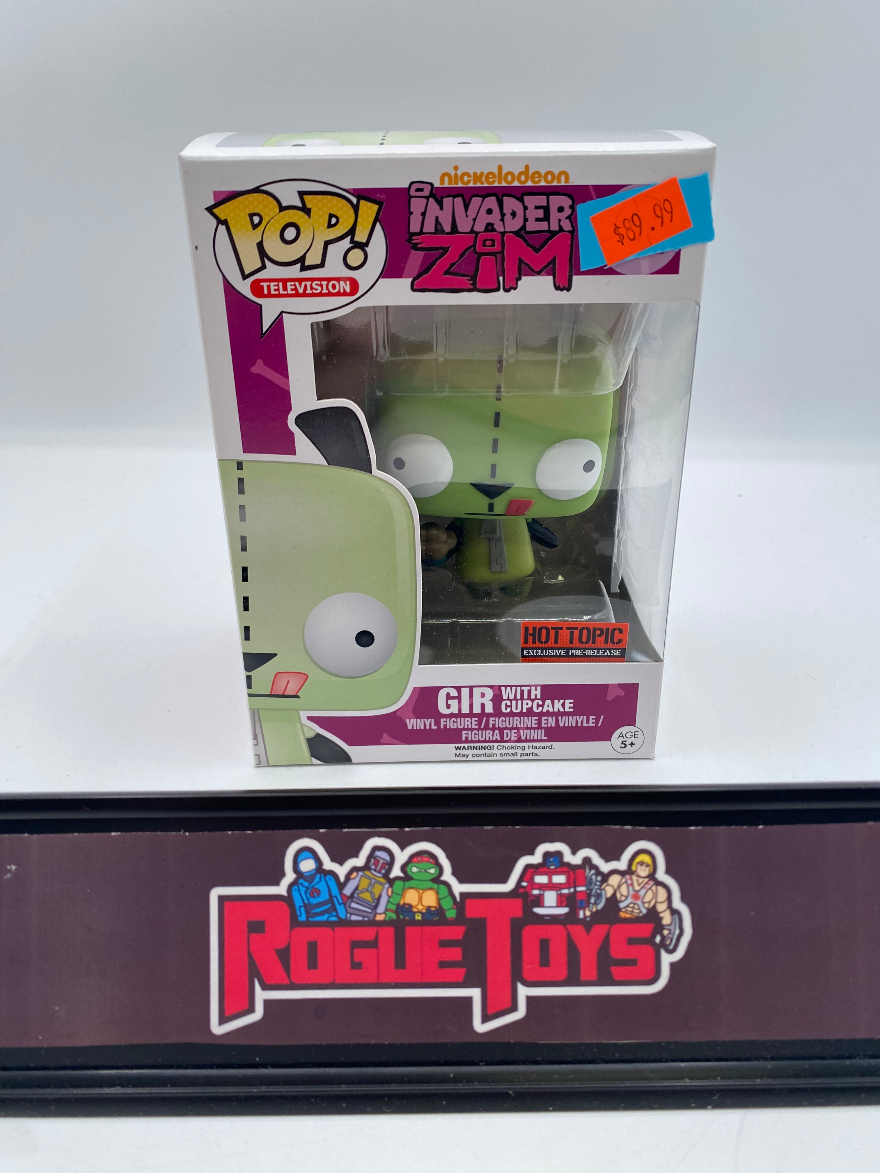 Funko Pop Robot GIR hotsell from Invader Zim Hot Topic Release