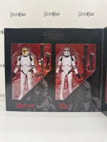 Hasbro Star Wars The Black Series Phase I Clone Trooper Commander / Phase II Clone Trooper / Imperial Stormtrooper / First Order Stormtrooper Officer