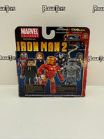 Diamond Select Toys Marvel Universe Minimates Iron Man 2 Mark IV Iron Man & Whiplash 2-Pack