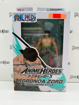 Bandai Anime Heroes One Piece Roronoa Zoro (Three Sword Style)