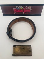Vintage Batman Cowhide Belt w/ Brass Buckle