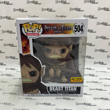 Funko POP! Animation Attack on Titan Beast Titan #504 Hot Topic Exclusive - Rogue Toys
