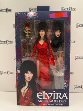 NECA Reel Toys Elvira: Mistress of the Dark Red, Fright & Boo