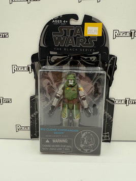 Hasbro Star Wars The Black Series Blue Line #13 Clone Commander Doom